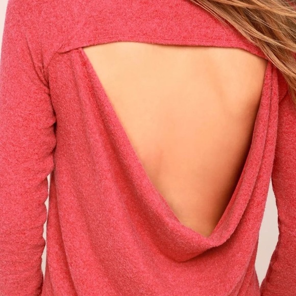 Chaser Saturday Washed Red Sweatshirt Size XS - Picture 7 of 9